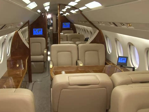 Falcon 900EX Interior
