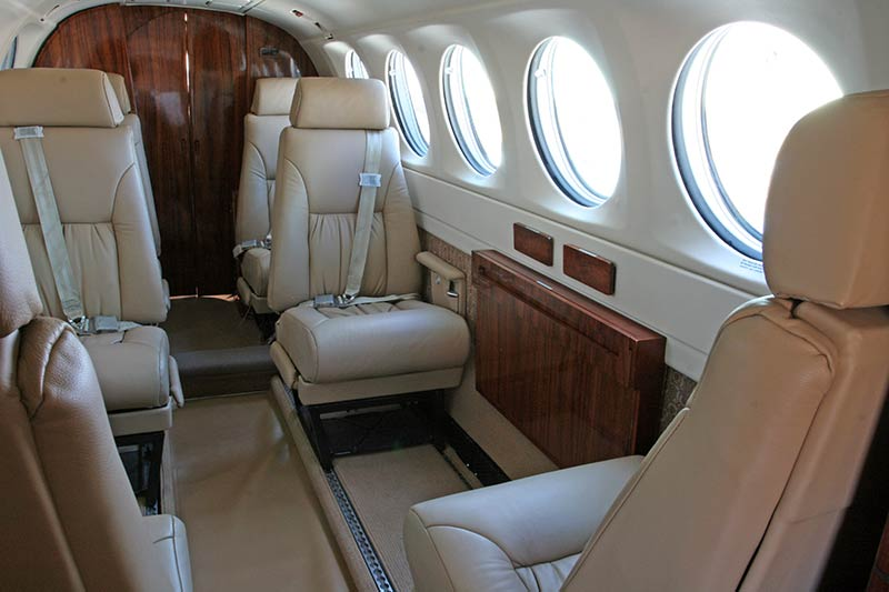 King Air 300 Interior