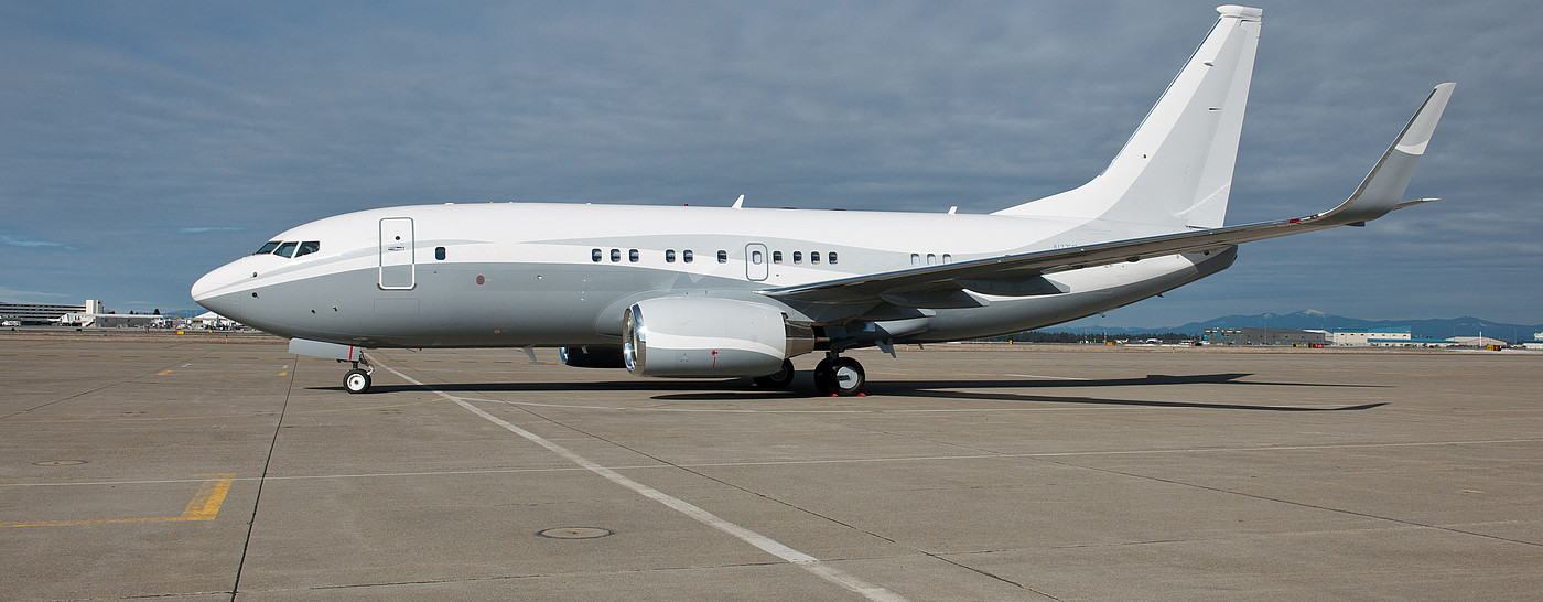 Boeing Business Jet exterior