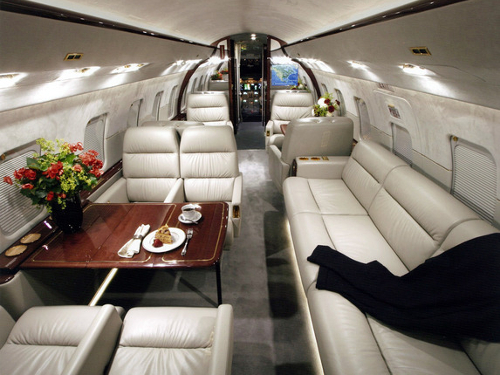 Challenger 604 Interior