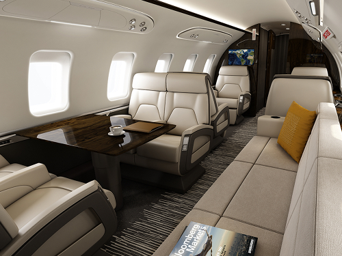 Challenger 650 Interior