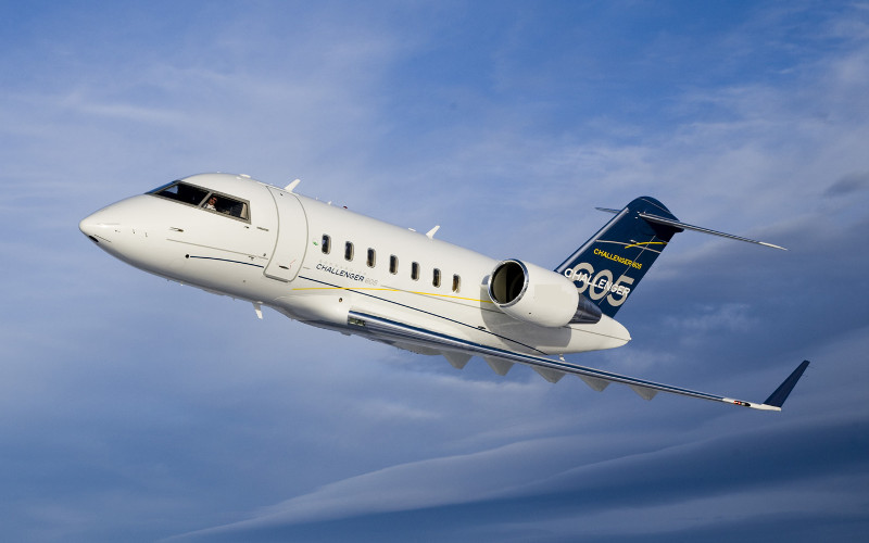 Challenger 605 exterior