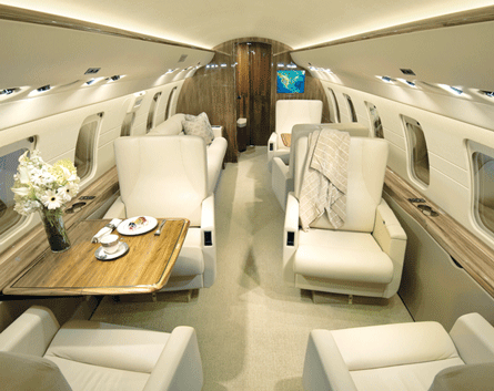 Challenger 605 Interior