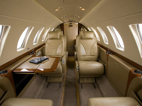 Citation CJ3 Interior