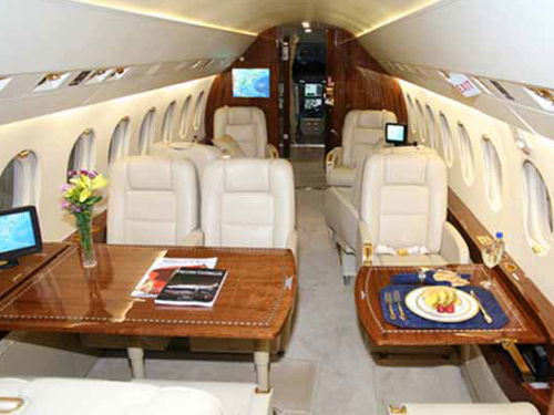 Falcon 2000EX Interior