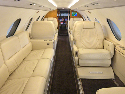 Falcon 20F Interior