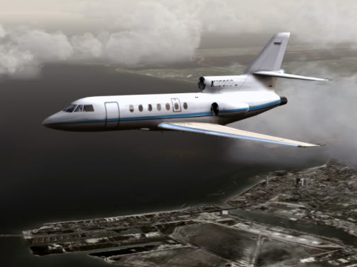 Falcon 50 exterior