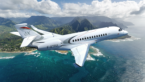 Falcon 6X exterior