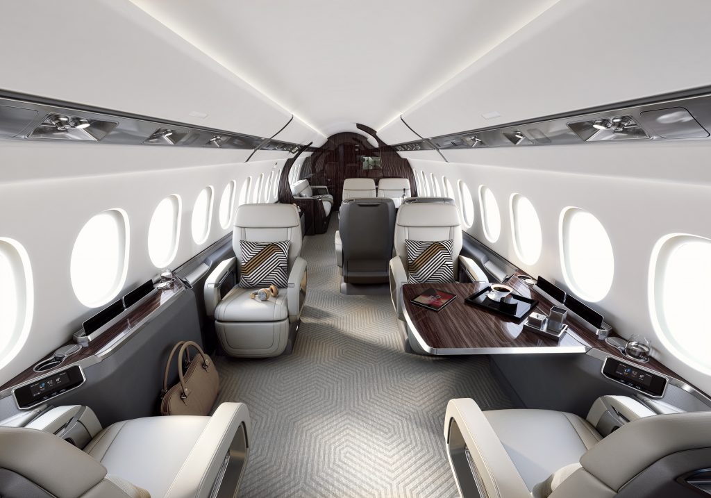 Falcon 6X Interior