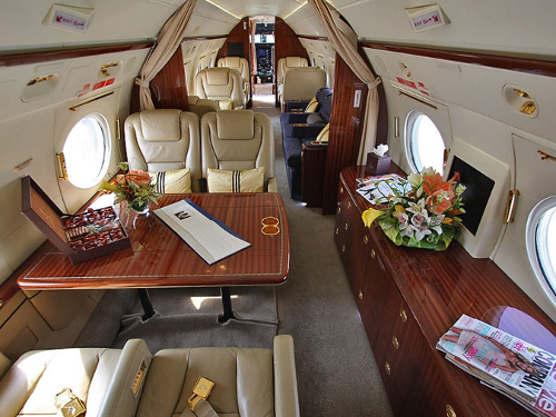 Gulfstream III Interior
