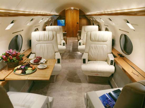 Gulfstream IISP Interior