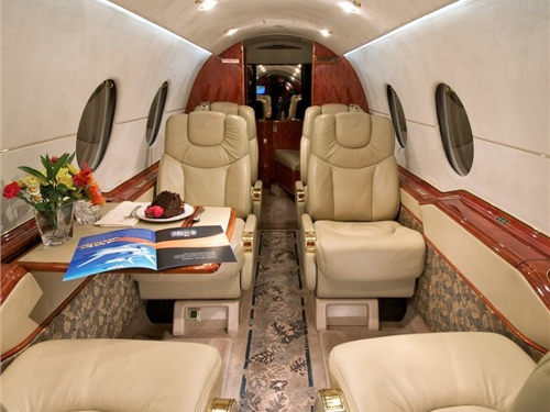 Hawker 400XP Interior