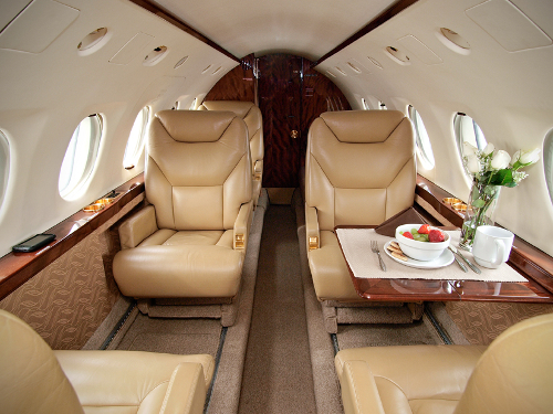 Hawker 700A Interior