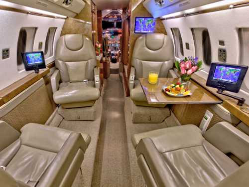 Hawker 800A Interior