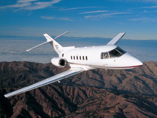 Hawker 800XP exterior