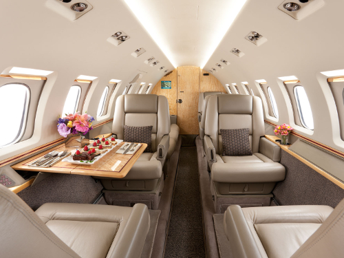 Hawker 900XP Interior