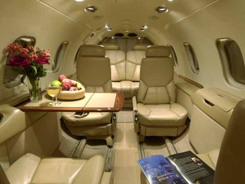 Lear 31A Interior