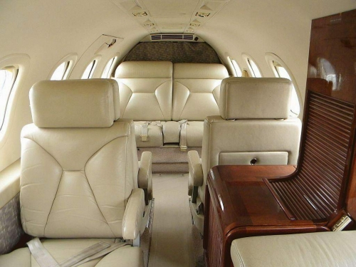 Lear 35A Interior