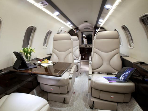 Lear 40 Interior