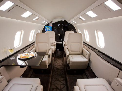 Lear 60XR Interior