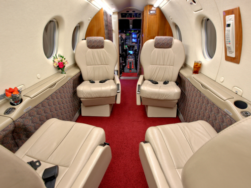 Pilatus PC-12 Interior