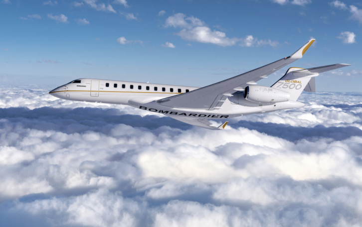 Global 7500 exterior