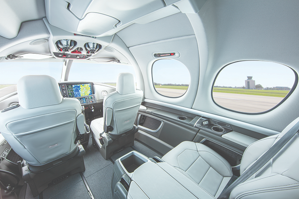 Cirrus Jet Interior